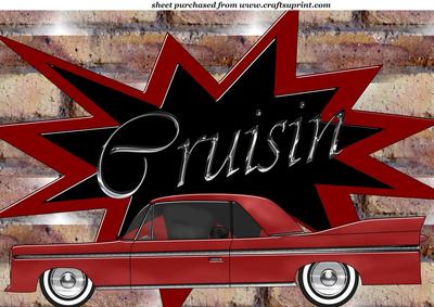 Red Cruisin Car Topper