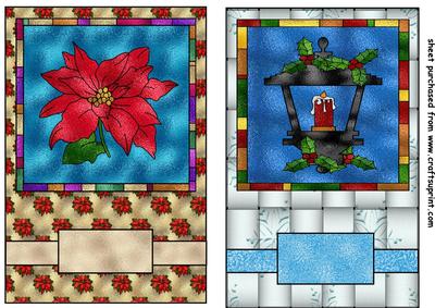 2 Christmas Card Fronts