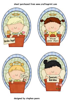 4 Garden Angels Toppers 1