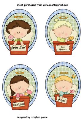 4 Garden Angel Toppers 2
