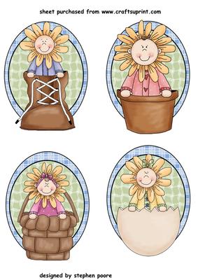 4 Sunflower Kids Topper 2