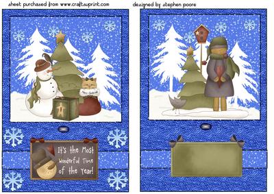 2 Christmas Card Fronts