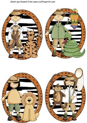 4 on Safari Toppers