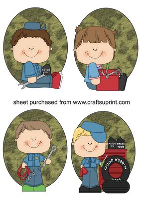 4 I Want to Be a Mechanic Just Like Daddy Toppers