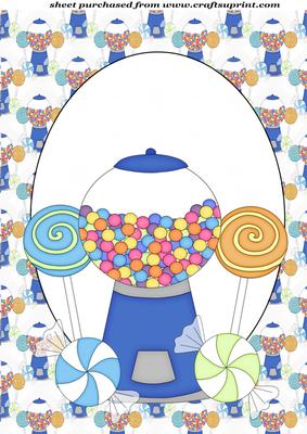 Sweet Treats Birthday Topper
