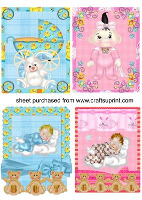 4 New Baby Toppers