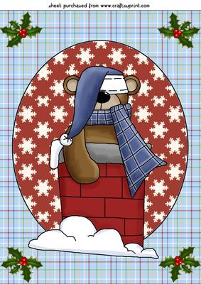Christmas Critter Card Front 1