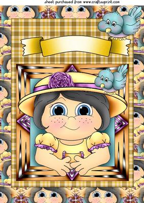 Bella Loves Birds Topper 3