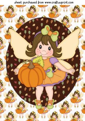 Thanksgiving Fairy Topper 1