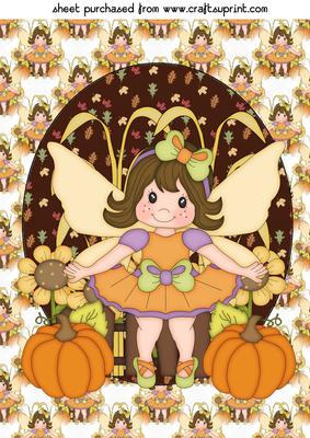 Thanksgiving Fairy Topper 4