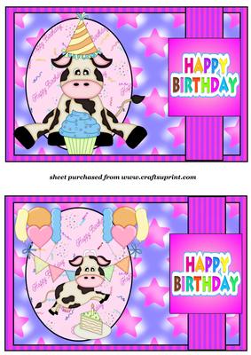 2 Birthday Cow Toppers 1