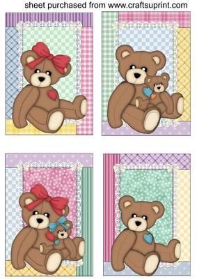 4 Cute Teddy Toppers