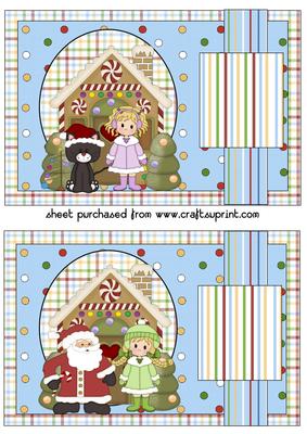 2 Christmas Buddies Toppers 1