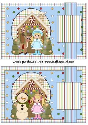 2 Christmas Buddies Toppers 2