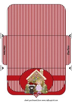 Christmas Buddies Money/voucher Wallet 1