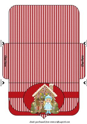Red Snow Buddies Money/voucher Wallet 3