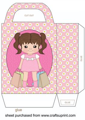 Pink Shopaholic Gift Bag 1