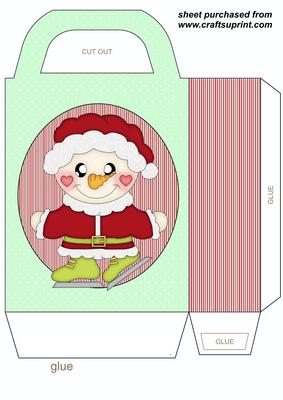 Frosty Snowman Gift Bag 1