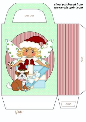 Christmas Fairy Gift Bag 1