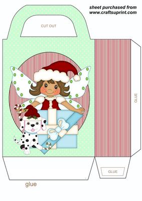 Christmas Fairy Gift Bag 2