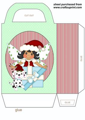 Christmas Fairy Gift Bag 3