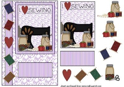 Love to Sew Card