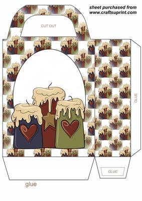 Prim Candles Gift Bag