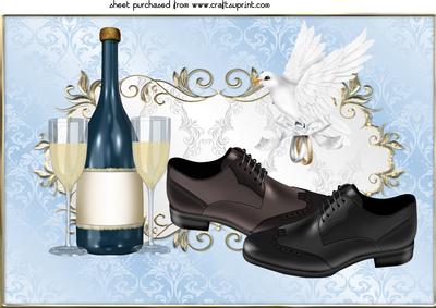 Male Civil Wedding Topper 2