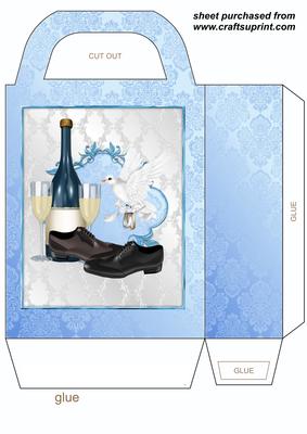Male Civil Wedding Gift Bag 2