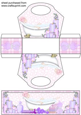 Pink Pamper Gift Basket
