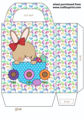 Easter Bunny in Egg Gift Bag 4