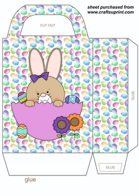 Easter Bunny in Egg Gift Bag 6