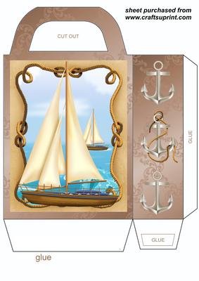 Sailing Themed Gift Bag 1