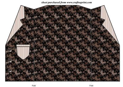 Chocolate Box Jacket Card Blank 1