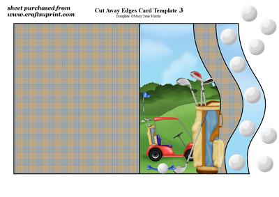 Golf Themed Card