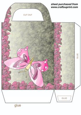 Lily and Butterfly Gift Bag 9