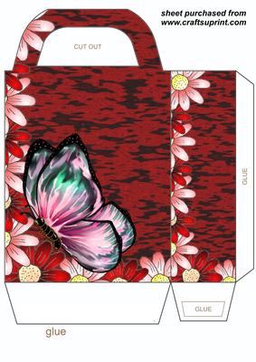 Butterfly and Daisy Gift Bag 5