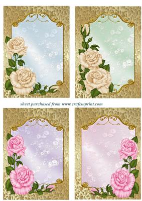 4 Rose Toppers