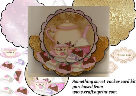 Something Sweet Rocker Card Mini Kit