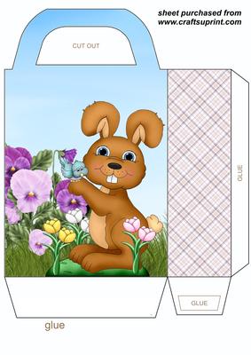 Spring Bunny Gift Bag 1