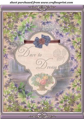 Dare to Dream Floral Topper