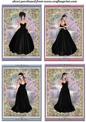 4 Goth Girl Toppers