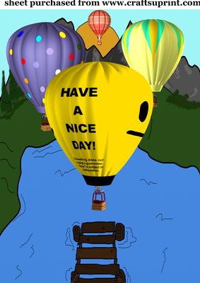 The Hot Air Balloon Race Topper