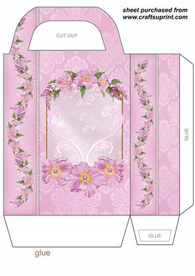 Pink Floral Gift Bag 2