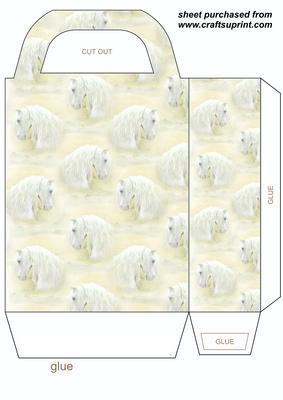 Beautiful Horse Heads Gift Bag 8