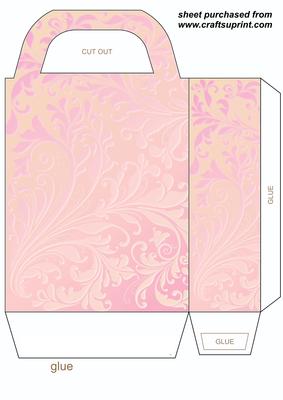 Floral Swirl Gift Bag 5