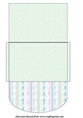 Green Butterfly Money/voucher Wallet