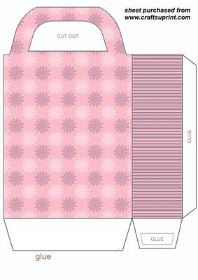 Pinks Floral Gift Bag