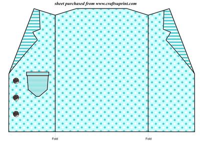 Blue Beach Days Jacket Card Blank 2