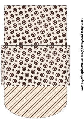 Chocolate Money/voucher Wallet 3